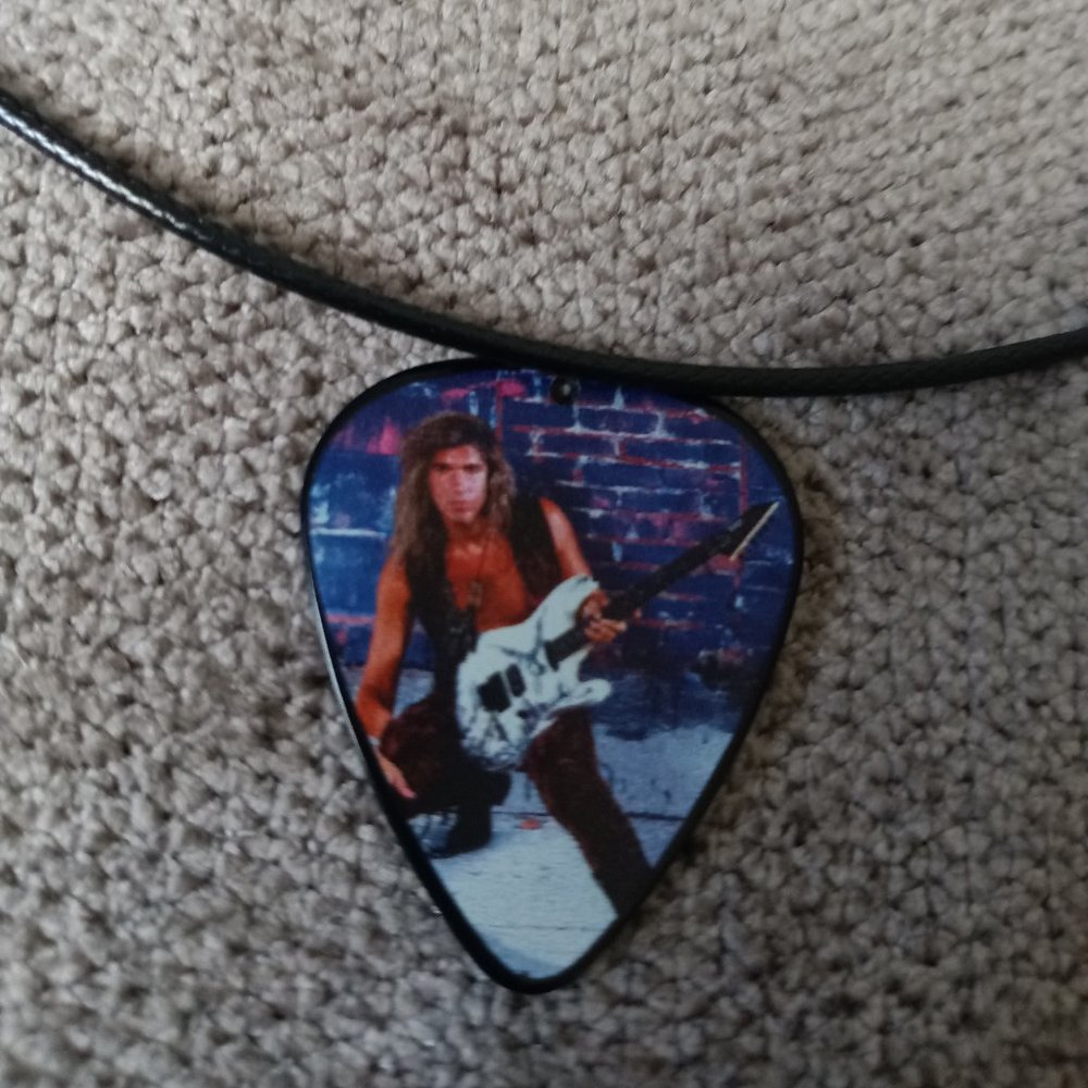 GEORGE LYNCH GUITAR PICK NECKLACE